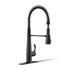 KOHLER Simplice Kitchen Sink Faucet w Pull Down Sprayer, Vibrant Stainless