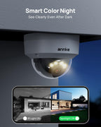 ANNKE 16 Channel Security Camera System 4K PoE, Color Night Vision, 4TB HDD