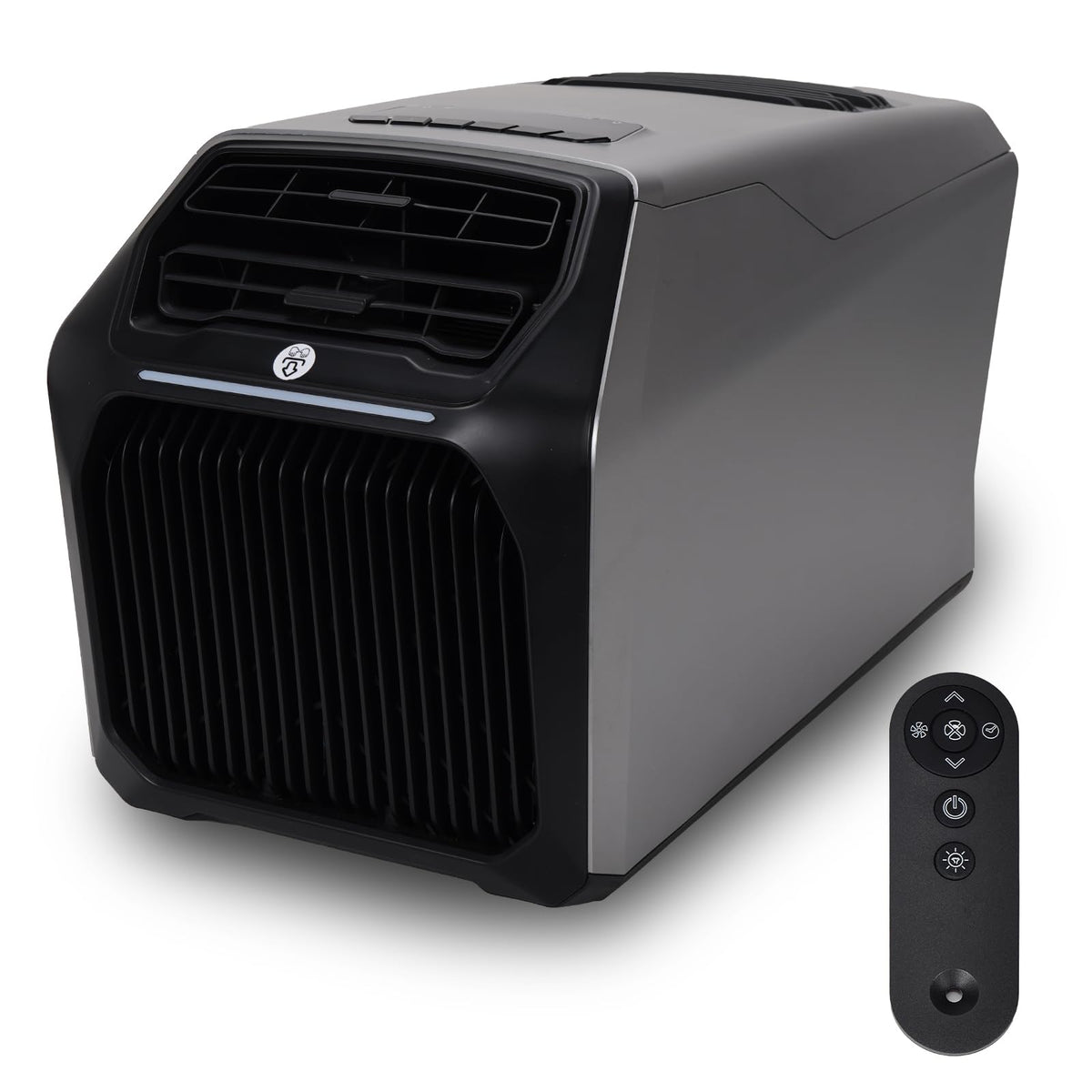 Portable Air Conditioner 6800 BTU Cooling & 7500 BTU Heating, 5-in-1 AC Unit with Cool/Heat/Dry/Fan/Sleep, Self-Evaporation, LED Display, Remote for Bedroom, Apartment, Office, RV, Camping Tent