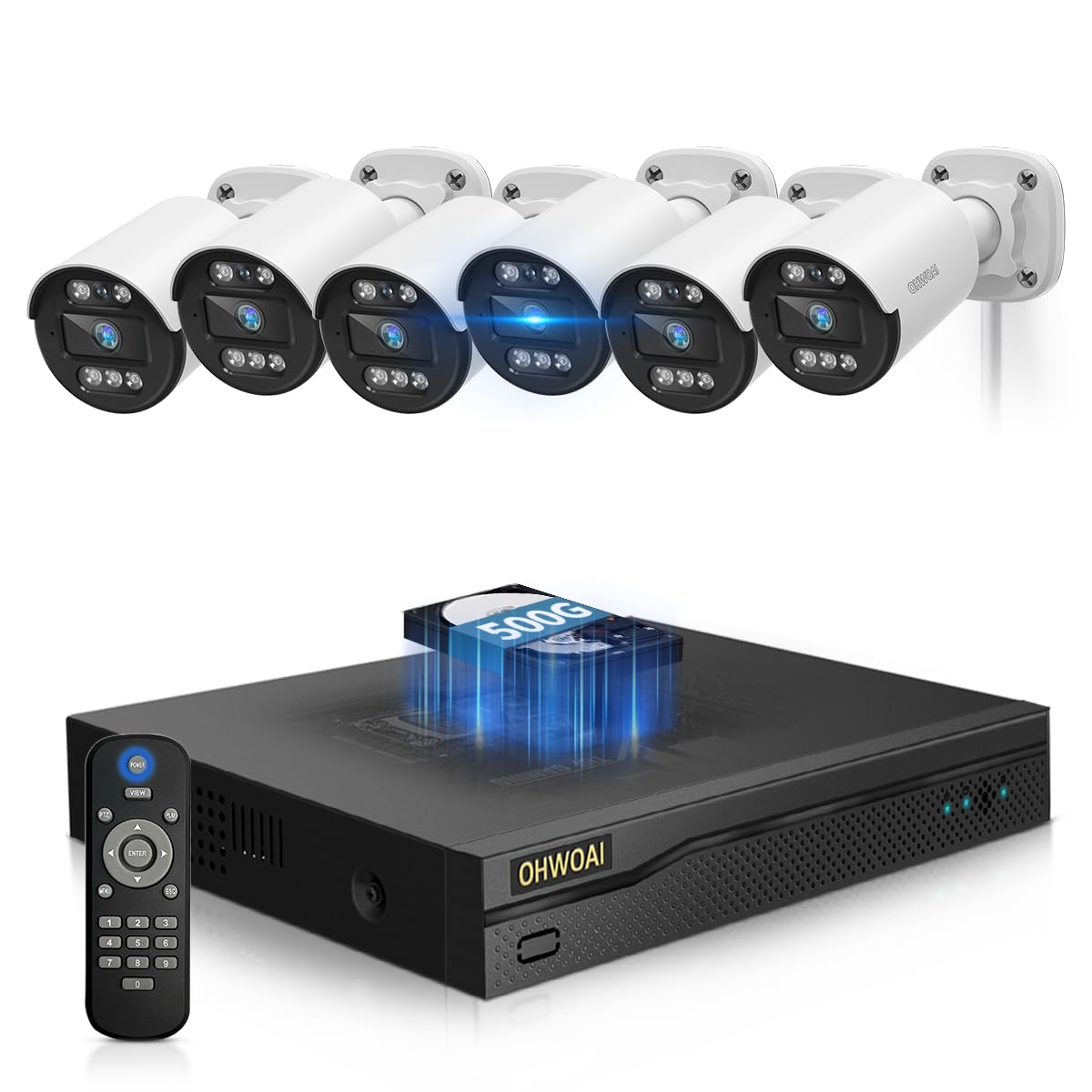 Wired Security Camera System Outdoor, CCTV Cameras Systems