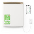 Smart Envi Wi-fi Plug-in Electric Wall Heater - Energy Efficient Smart Heaters for Indoor Use - App Controlled Electric Heater with Thermal Shut Off Switch - Compatible with Alexa & Google Home
