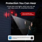 aosu 2K QHD Solar Security Cameras Wireless Outdoor System, 4-Cam-Kit