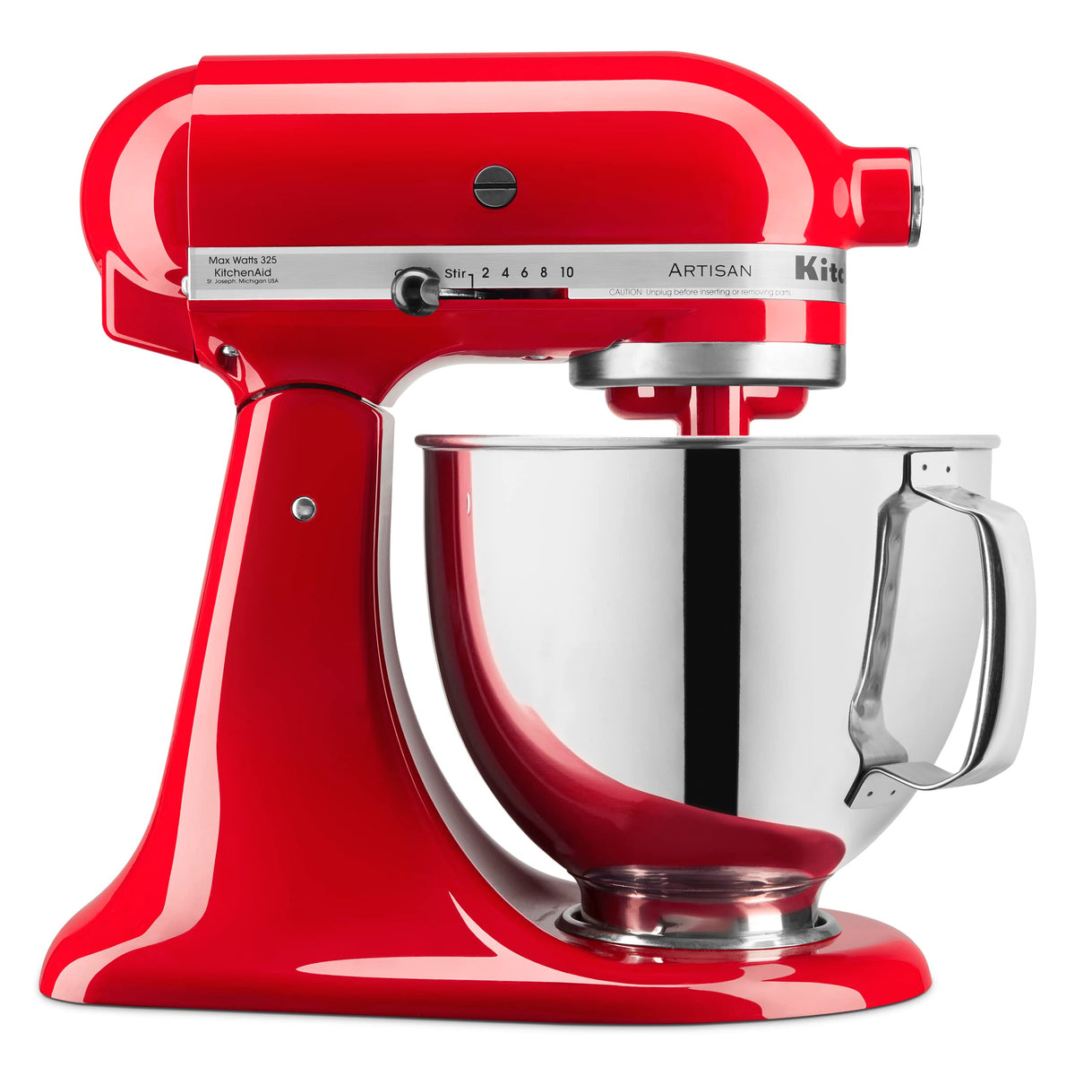 KitchenAid Artisan, 5-Qt Tilt Head Stand Mixer, KSM150PS, Almond Cream