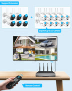 (2026 Update) 5MP Wireless WiFi Outdoor Security Camera System