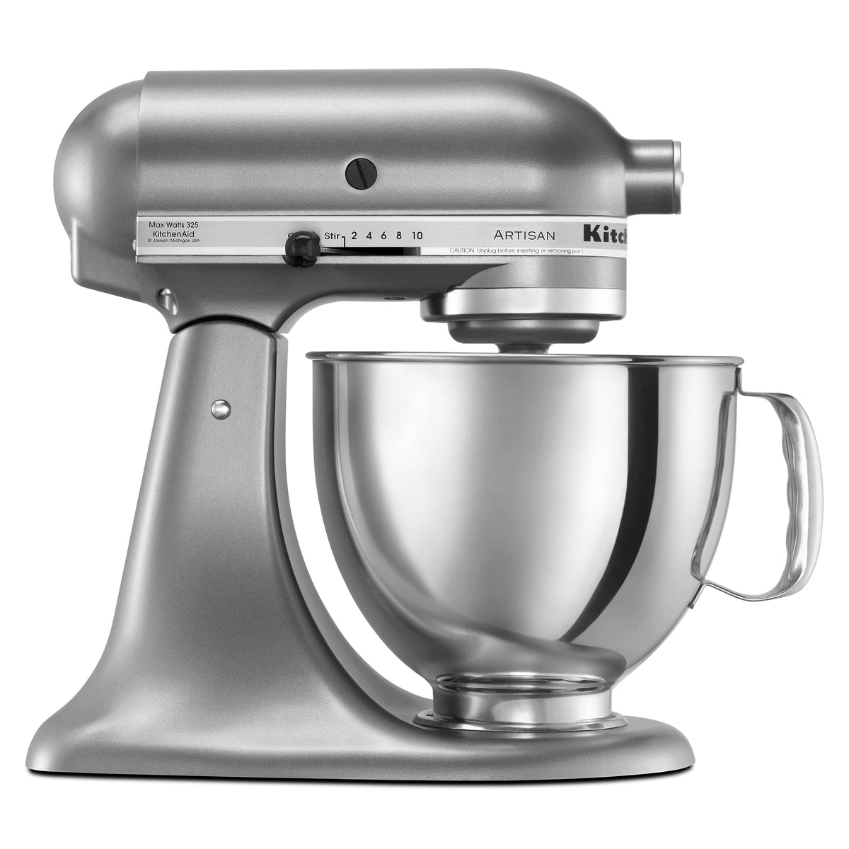 KitchenAid Artisan, 5-Qt Tilt Head Stand Mixer, KSM150PS, Almond Cream