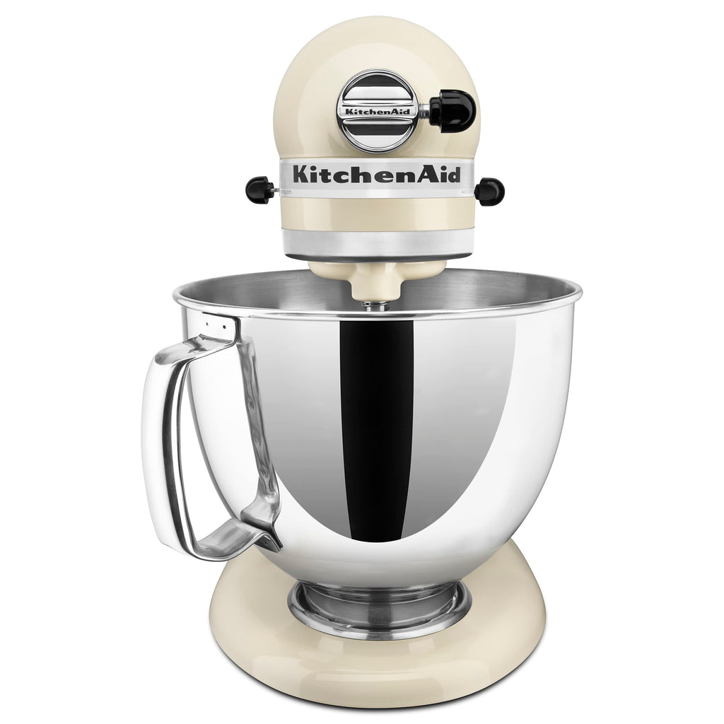 KitchenAid Artisan, 5-Qt Tilt Head Stand Mixer, KSM150PS, Almond Cream