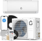 Garvee 12000 BTU Mini Split AC/Heating System, 19 SEER2 Inverter Split System Air Conditioners, Ductless Wall Mount Heat Pump, AC Unit Cool Up to 750 Sq. Ft, Installation Kits, 230V