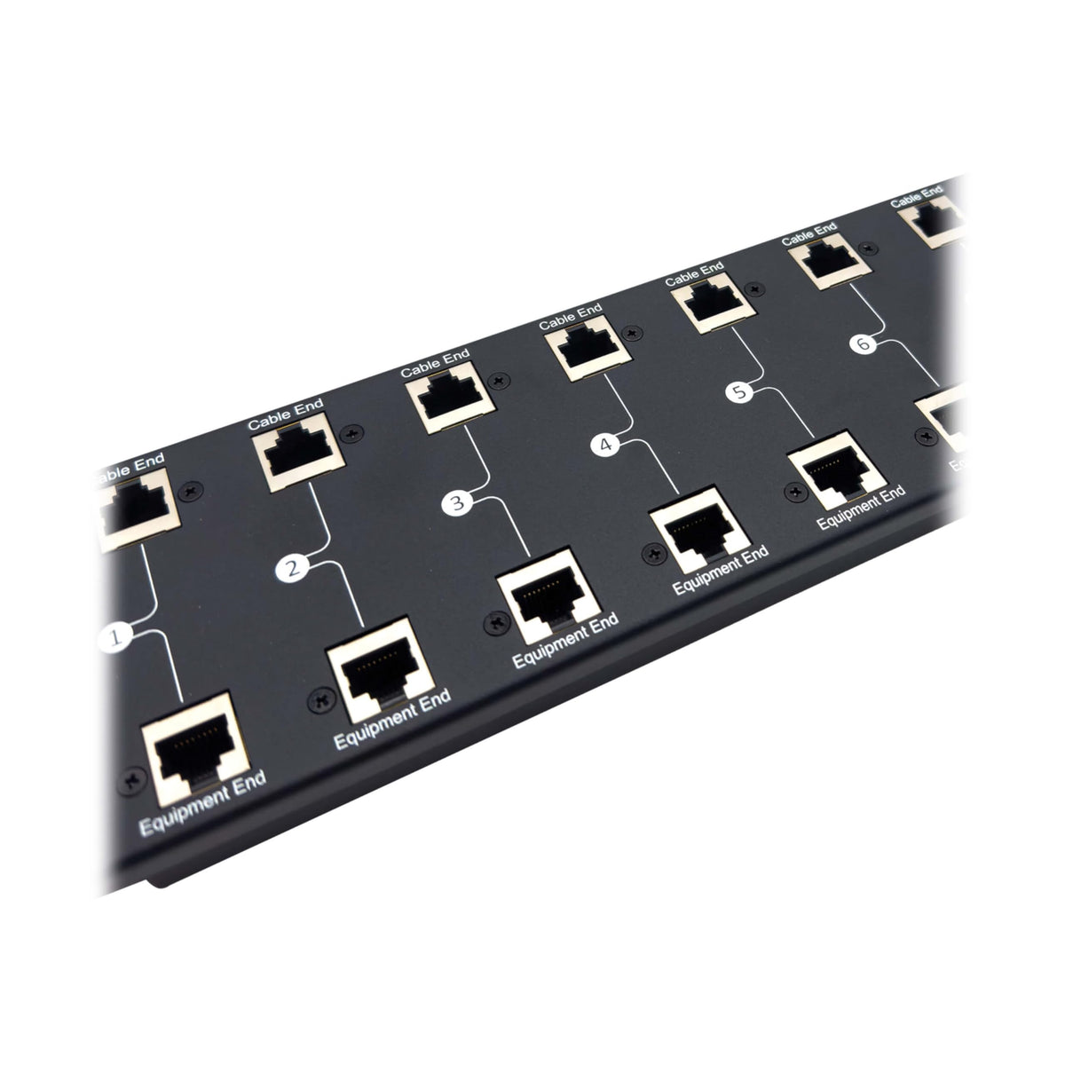 Eaton Tripp Lite B110-SPPOEC-J12 10 Gbps 12-Port PoE Ethernet Surge Strip