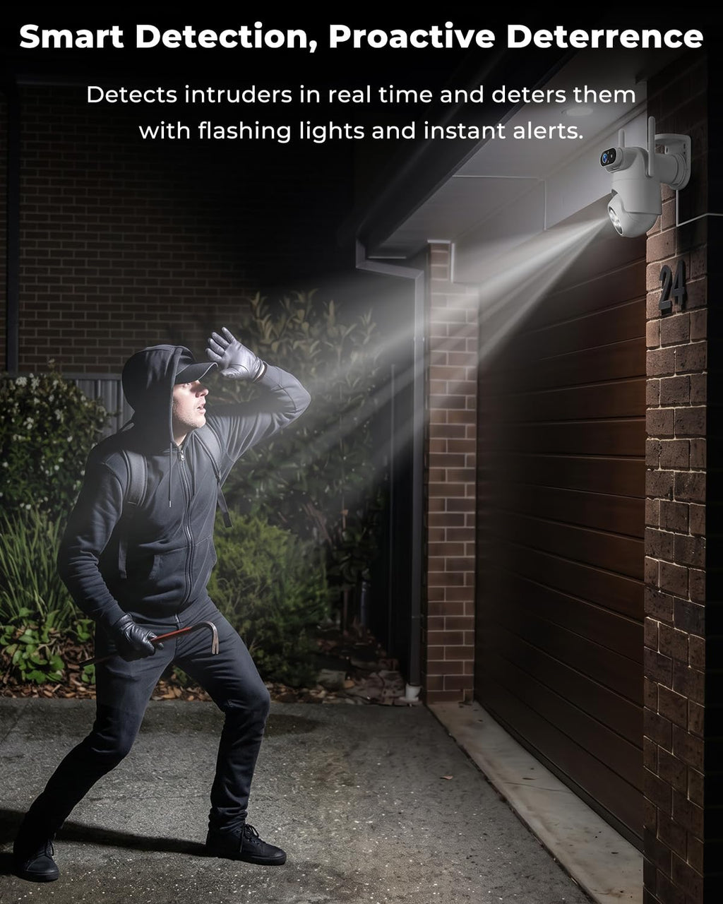 Security Cameras Wireless Outdoor No Monthly Fee, 2 Cam Kit Dual-Lens Solar Security Camera System,128GB Local Storage, IP66, Night Vision,5G&2.4G WiFi 4MP Cameras for Home Security Router Compatible