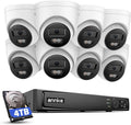 ANNKE 16 Channel Security Camera System 4K PoE, Smart Dual Light, 4TB HDD