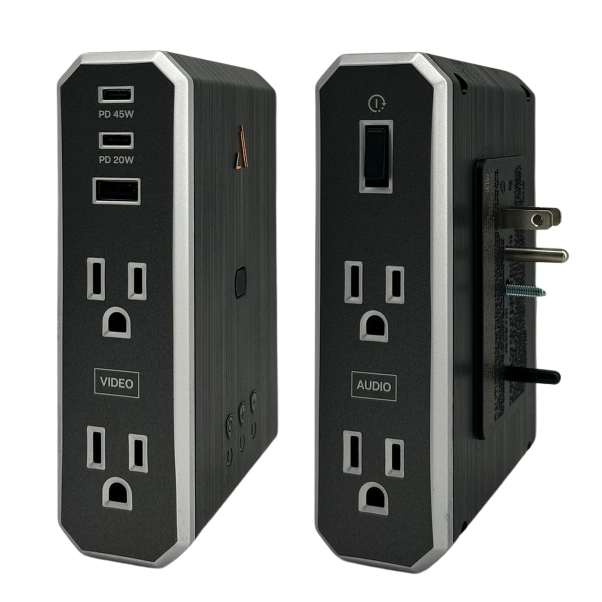 VII Series Wall Power 4 Outlet Surge Protector, 3500 Joules