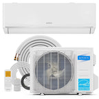 ROVSUN 11500 BTU Mini Split AC/Heating System, 17 SEER2 Inverter Heat Pump