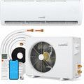 Ludatido 12000 BTU Mini Split AC/Heat System,115V 19 SEER2 Heat Pump