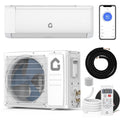 Garvee 9000 BTU Mini Split AC w/Remote Control19 SEER2 Cools Up to 450 Sq. Ft,Ductless Inverter Mini Split System w/0.75 Ton Heat Pump Pre-Charged & Installation Kit, Ultra-Quiet