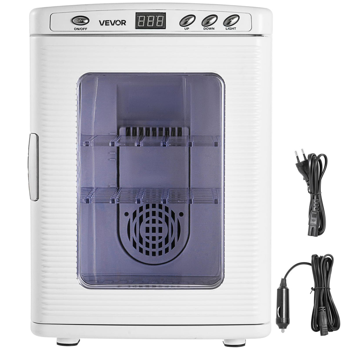 Happybuy White Reptile Incubator 25L Scientific Lab Incubator Digital Incubator Cooling and Heating 5-42°C Reptile Egg Incubator 12V/110V Work for Small Reptiles