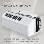 Cooper & Hunter 12,000 BTU PTAC with Heating & Wireless Smart Kit
