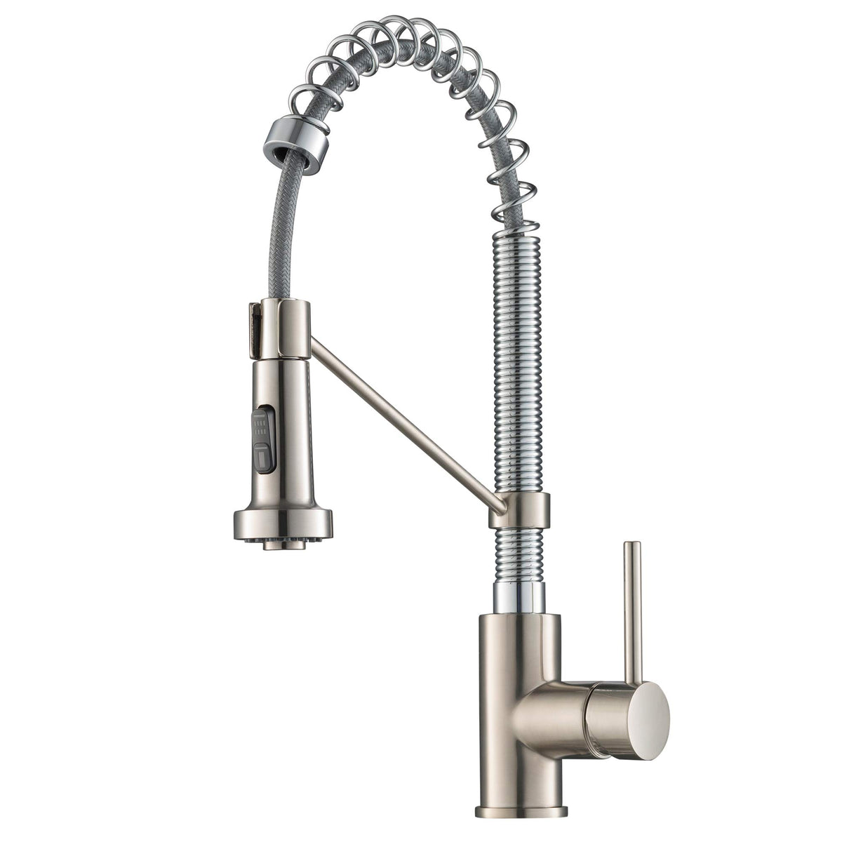 KRAUS Champagne Bronze Pull Down Kitchen Faucet KPF-1610SFACB