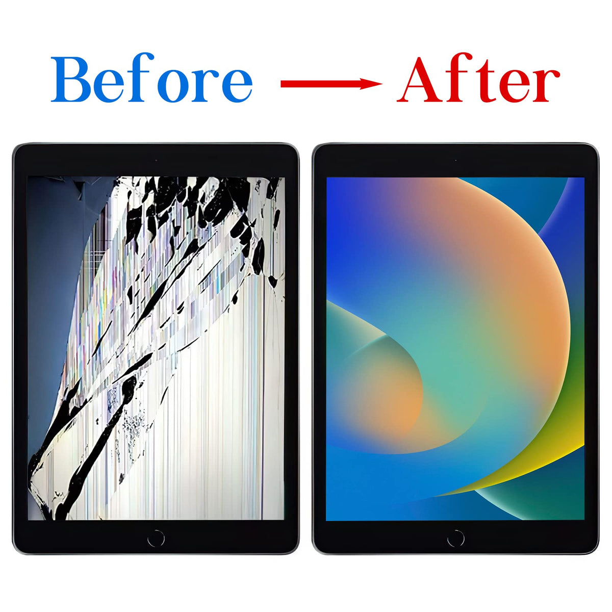 11" Screen Replacement for iPad Air 11 inch M2 (2024) 6 6th Generation A2902 A2903 A2904 LCD Screen Display + Glass Digitizer Assembly + Premium Repair Kit（Not for 13 inch）