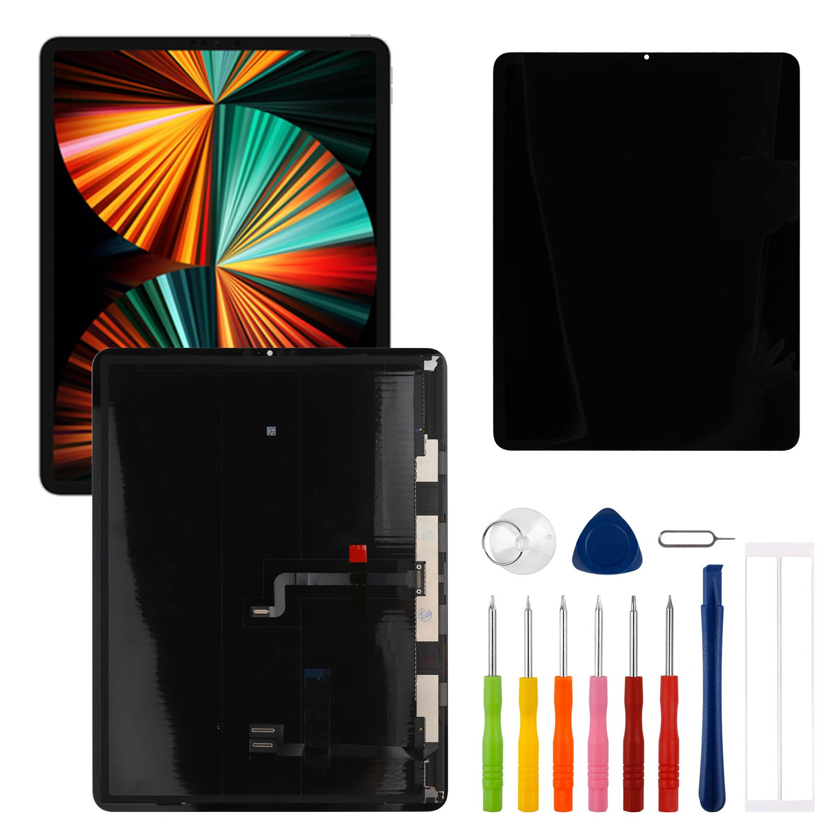 Replacement LCD Display Touch Screen Digitizer Assembly Compatible with iPad Pro 12.9 5th 6th Generation A2764 A2379 12.9" with Tools