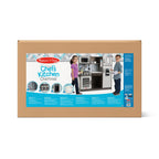 Melissa & Doug Wooden Chef's Pretend Play Toy Kitchen Charcoal
