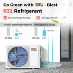 COSTWAY 12000BTU Mini Split Air Conditioner& Heater