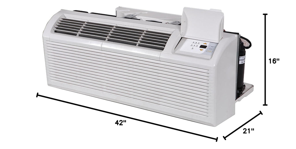 Klimaire 15,000 BTU PTAC Heat Pump A/C 3.5kW | 20 A