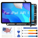 for iPad 10 2022/A16 2025 Replacement LCD Screen Only 10.9"/11" Display Panel 2360x1640 Liquid Retina for iPad 10th/11th Gen A2696 A2757 A2777 A3354 A3355 A3356- NO Touch Digitizer,Not Original