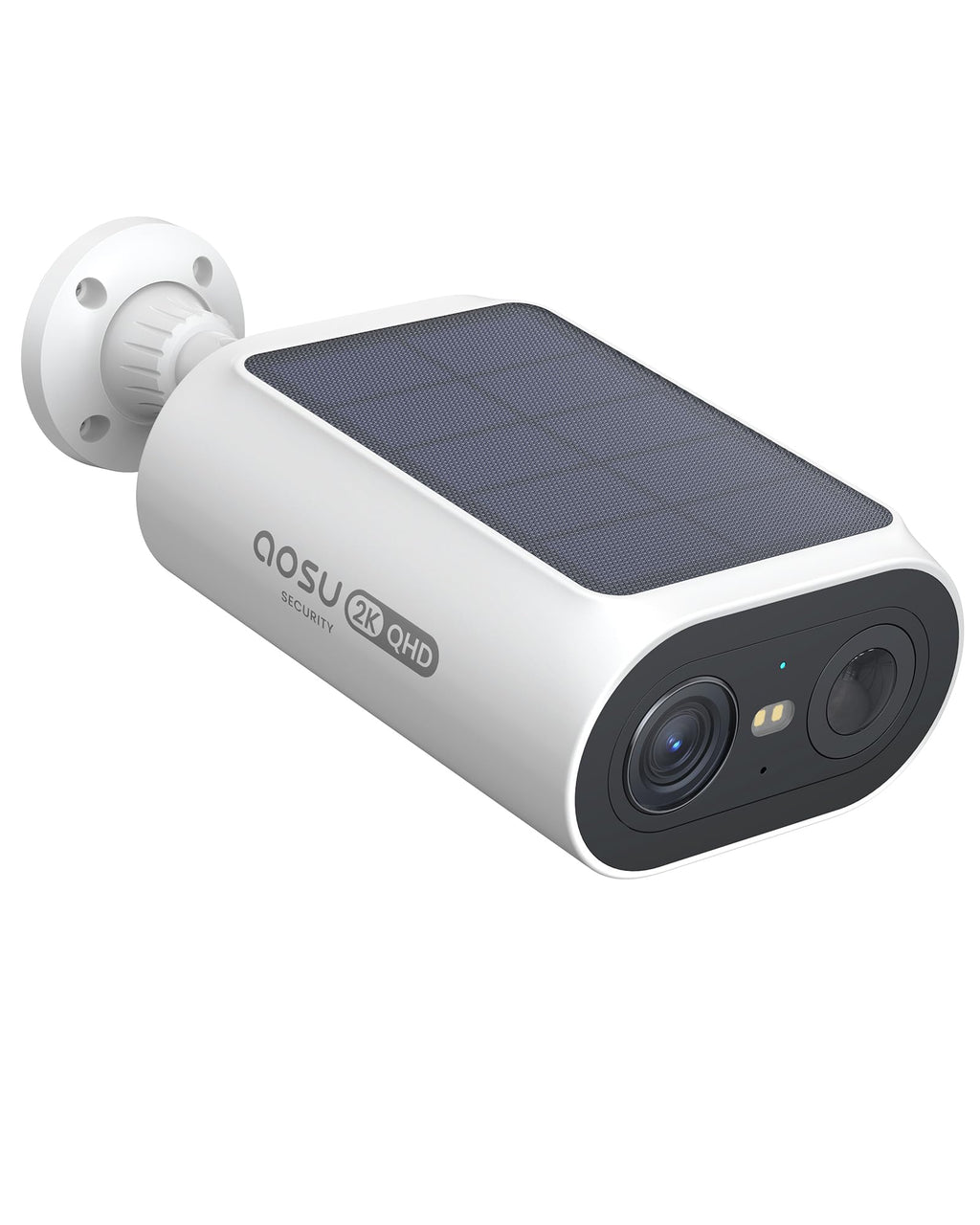 aosu 2K QHD Solar Security Cameras Wireless Outdoor System, 4-Cam-Kit