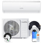 18000 BTU Mini Split Air Conditioner & Heater, 20 SEER2, 208/230V, WiFi App