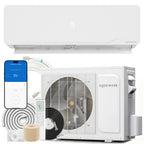 12000 BTU Mini Split AC/Heating System 115V 20 SEER2 Ductless