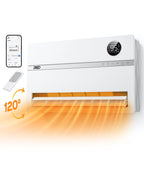 DREO Smart Wall Heater, 1500W Space Heater for Bedroom, White, Standard