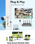 (2026 Update) 5MP Wireless WiFi Outdoor Security Camera System