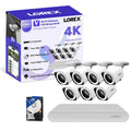 Lorex Connect App | V-Series | 8Ch 4K NVR System | 7 V3 Bullet IP Cameras