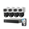 eufy Security NVR System E50,4-Cam Kit,4K Dual-Lens Bullet-PTZ (2TB HDD)