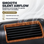 EdenPURE GEN21 Infrared Heater Wall Hugger w/Bladeless Cooling Fan, 1500W