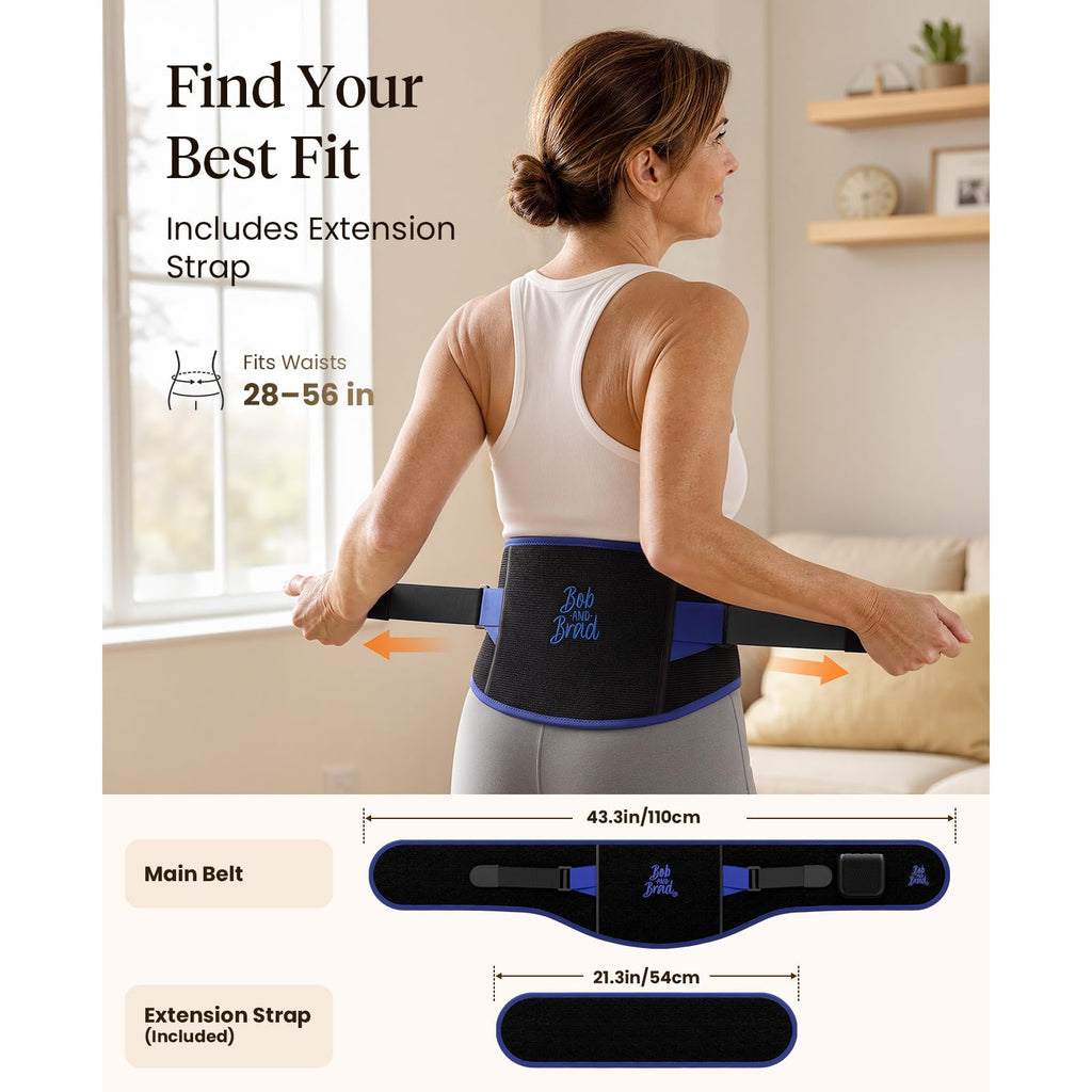 BOB AND BRAD Cordless Heating Pad for Back, Red Light & Cooling Gel Pack