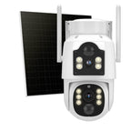 Hiseeu Security Camera, 4MP Solar Security Cameras Wireless Outdoor