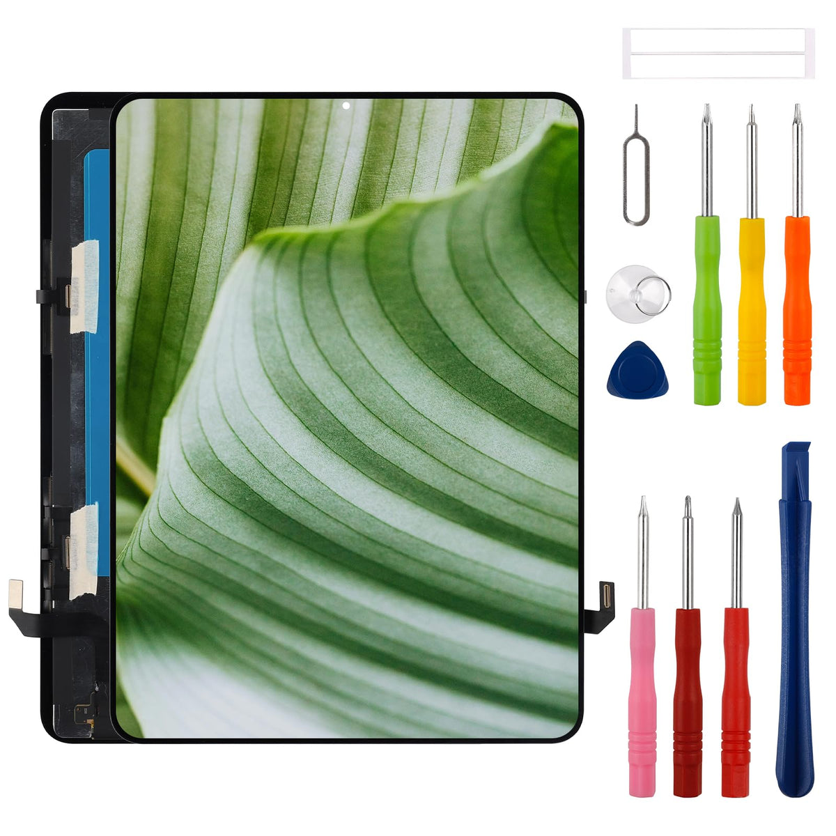New 10.9 ''LCD Display for iPad Air 4 4th Gen 2020 A2072 A2316 A2324 A2325 Touch Screen Digitizer Assembly Replacement with Upgraded Repair Tools Kit-Black