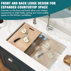 30 Inch Undermount Kitchen Sink Workstation Stainless Steel