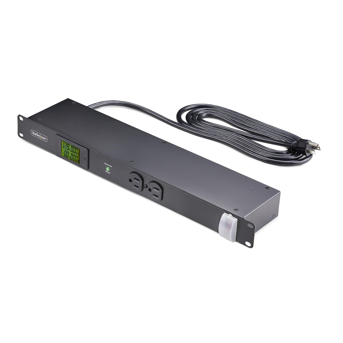 StarTech 8-Outlet 1U Metered PDU, Surge, TAA (8NM8-RACK-MOUNT-PDU)