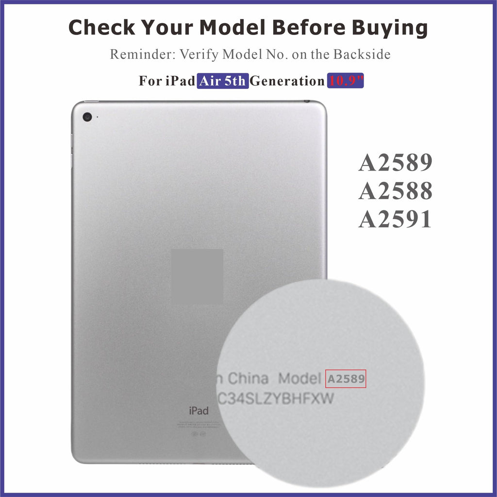 ZTR for iPad Air 5 5th Gen (2022) Air 4 4th (2020) 10.9” LCD Screen Replacement LCD Display for A2588 A2589 A2591/ A2072 A2316 A2324 A2325 LCD Display Touch Screen Digitizer Full Assembly with Tools