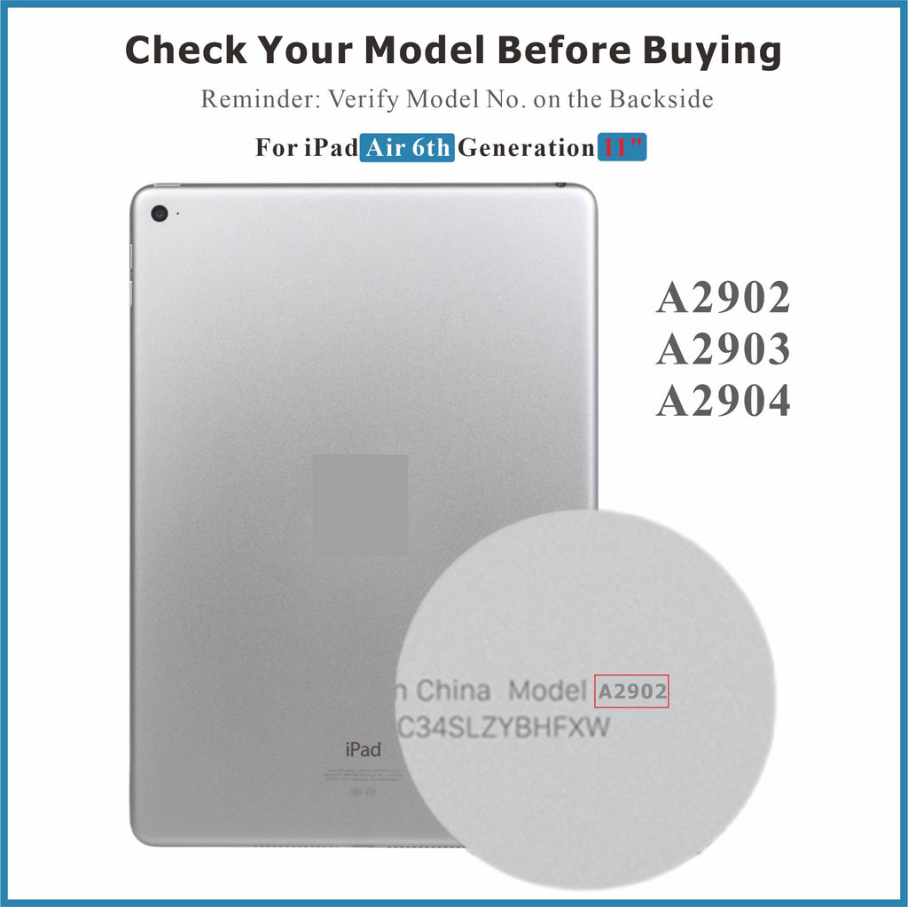 ZTR for iPad Air 6 6th 11'' (2024) M2/ Air 7 7th 11'' (2025) M3 Screen Replacement for Model A2902 A2903 A2904 A3266 A3267 A3270 Display LCD Touch Screen Digitizer Full Assembly with Repair Kit
