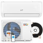 COSTWAY 9000 BTU Mini Split Air Conditioner, with Heat Pump