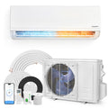 Domanki 12000BTU Mini Split AC/Heating System,Wall Mounted Air Conditioner