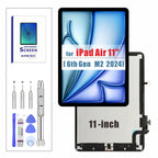 ZTR for iPad Air 6 6th 11'' (2024) M2/ Air 7 7th 11'' (2025) M3 Screen Replacement for Model A2902 A2903 A2904 A3266 A3267 A3270 Display LCD Touch Screen Digitizer Full Assembly with Repair Kit