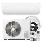 12000BTU Mini Split Air Conditioner & Heat Pump AC System, 115V