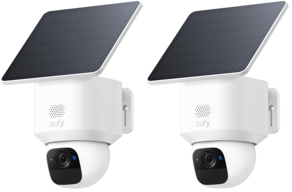 eufy Security SoloCam E30, 4-Cam Kit, 2K Solar Security Camera