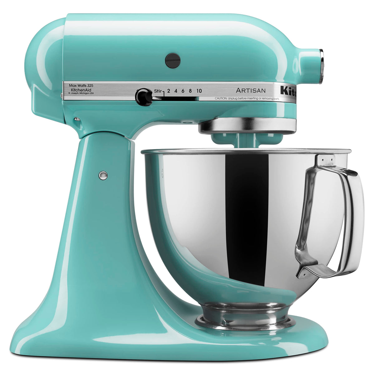 KitchenAid Artisan, 5-Qt Tilt Head Stand Mixer, KSM150PS, Almond Cream