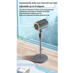 Household Vertical Heater, Heating and Cooling Heater Energy-Saving High-Power Large-Area Heating Circulation Fan 45° Manual Adjustment Up and Down, intelligent voice model,A