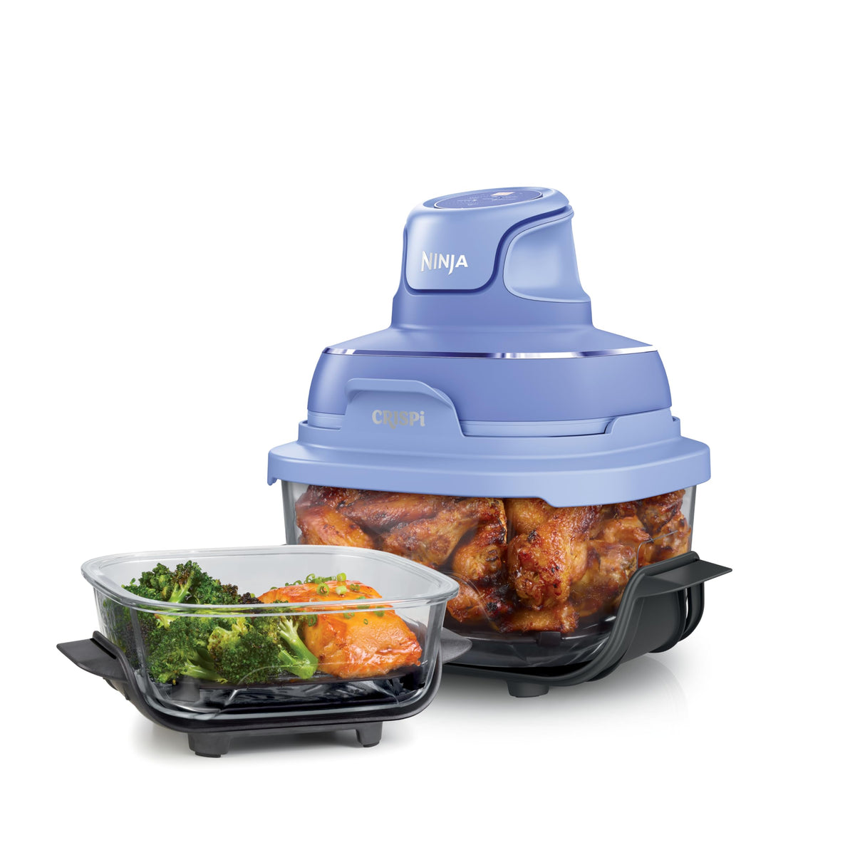 Ninja Crispi Glass Air Fryer, 4-in-1, Grey, FN101GY